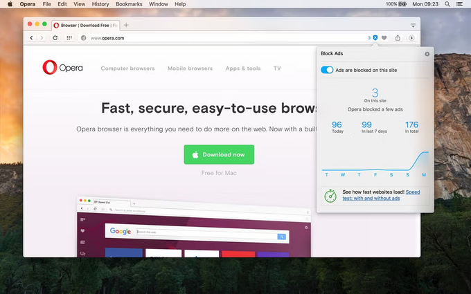 Opera Touch Web Browser
