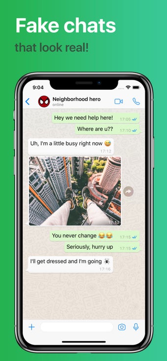 Image 2 for WhatsFun - Fake chats