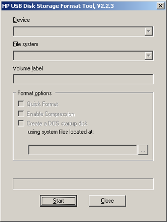 Image 0 for HP USB Disk Storage Forma…