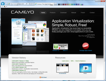 Image 0 for Cameyo Online Application…
