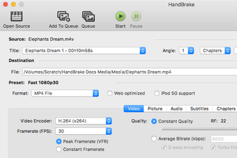 Image 0 for HandBrake